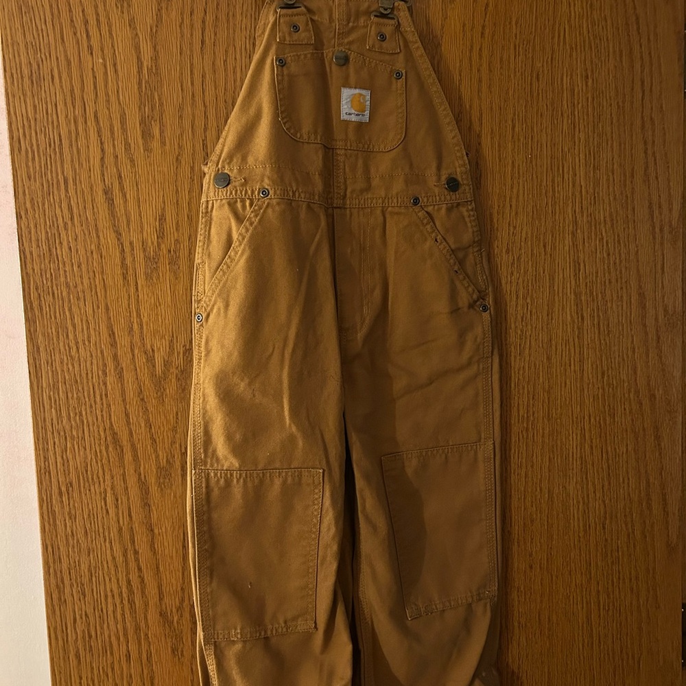 Carhartt Tan Bibs kids